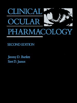 cover image of Clinical Ocular Pharmacology